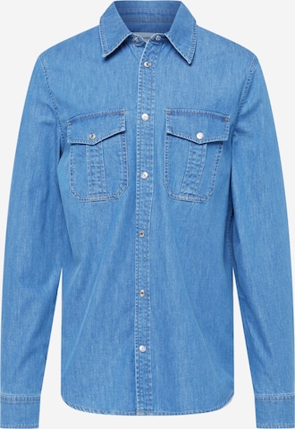 Zadig & Voltaire Regular fit Button Up Shirt in Blue: front