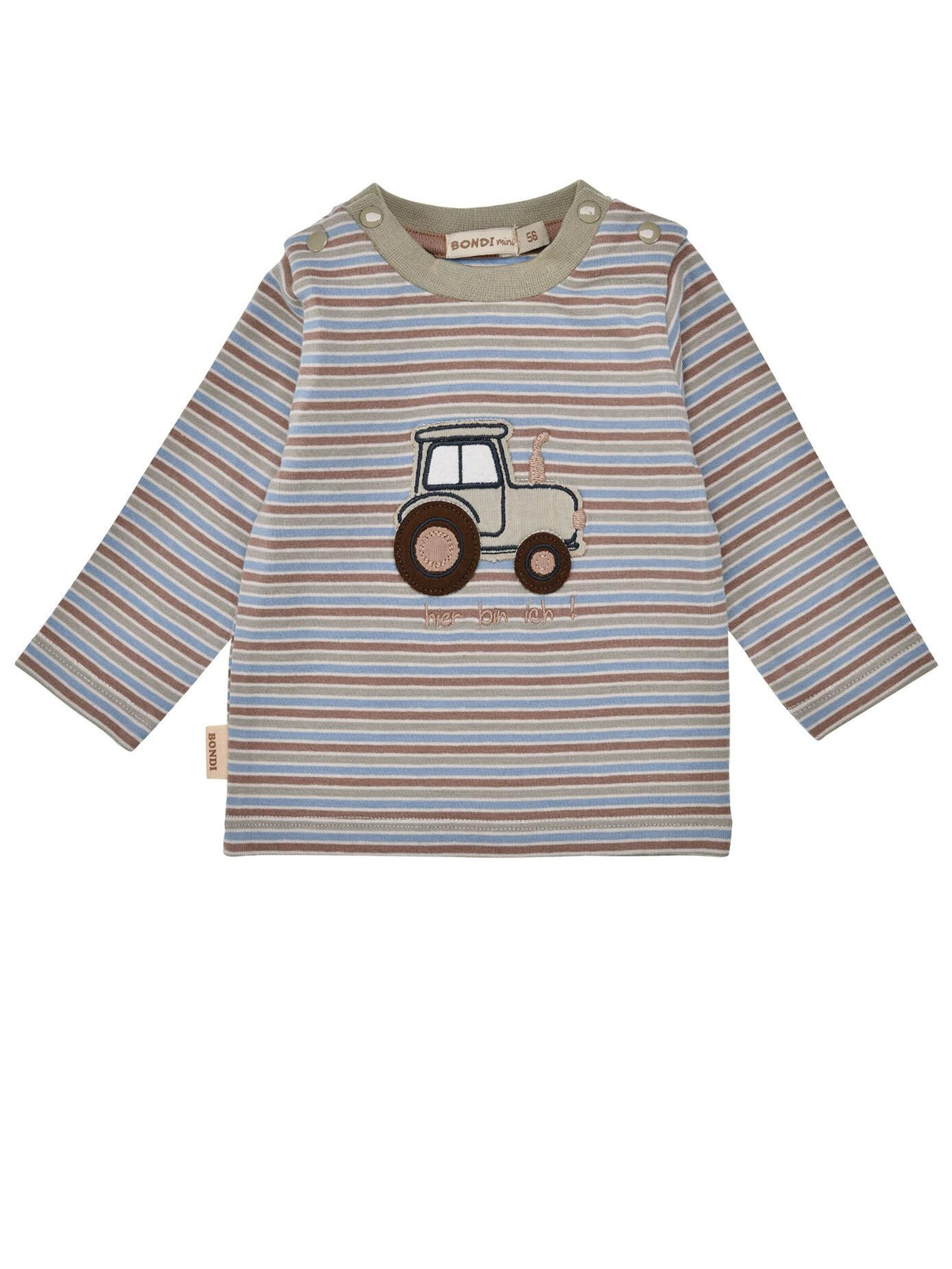 BONDI Shirt in Brown: front