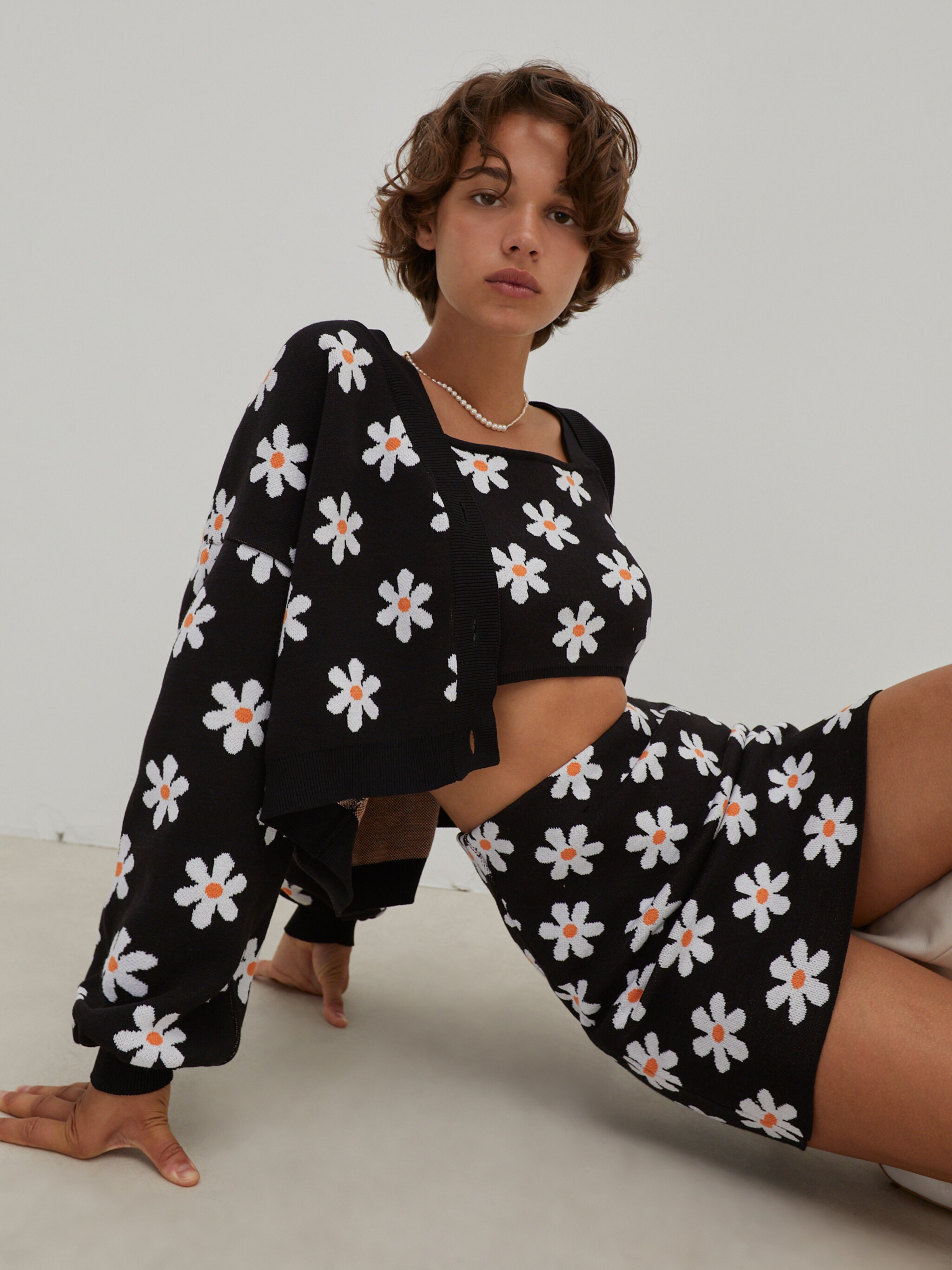 EDITED Produits Tops en tricot 'Wendy' mélange de couleurs
