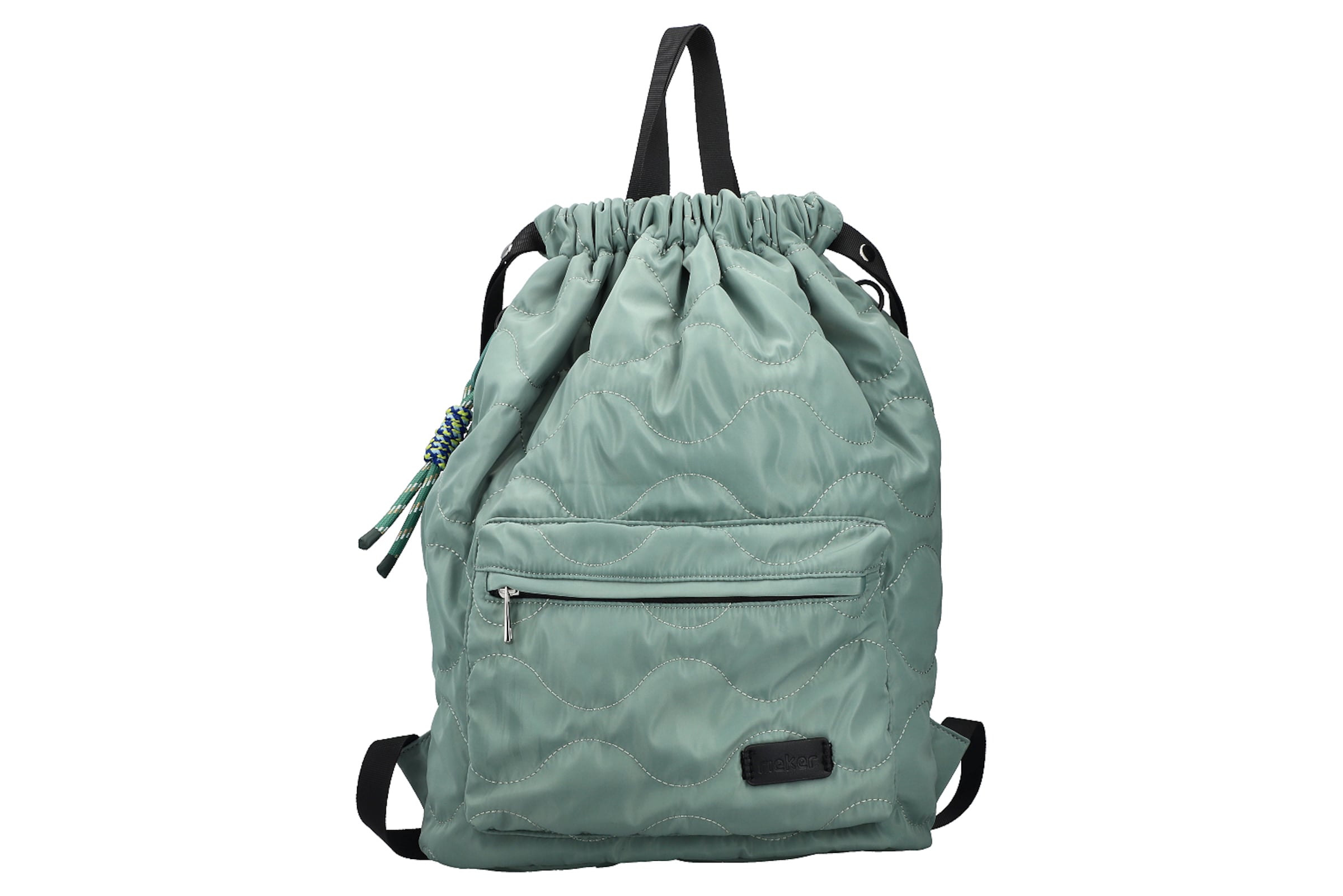 Rieker Backpack in Green: front