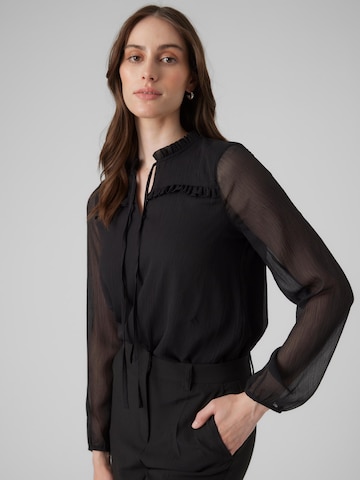 Chemisier 'MILLA' Vero Moda Petite en noir