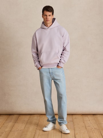 DAN FOX APPAREL Μπλούζα φούτερ 'Sebastian' σε λιλά