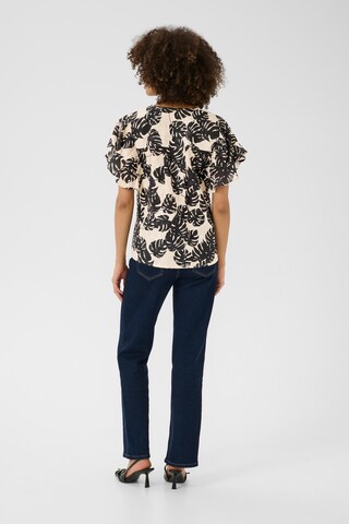 CULTURE Bluse 'Debora' in Beige