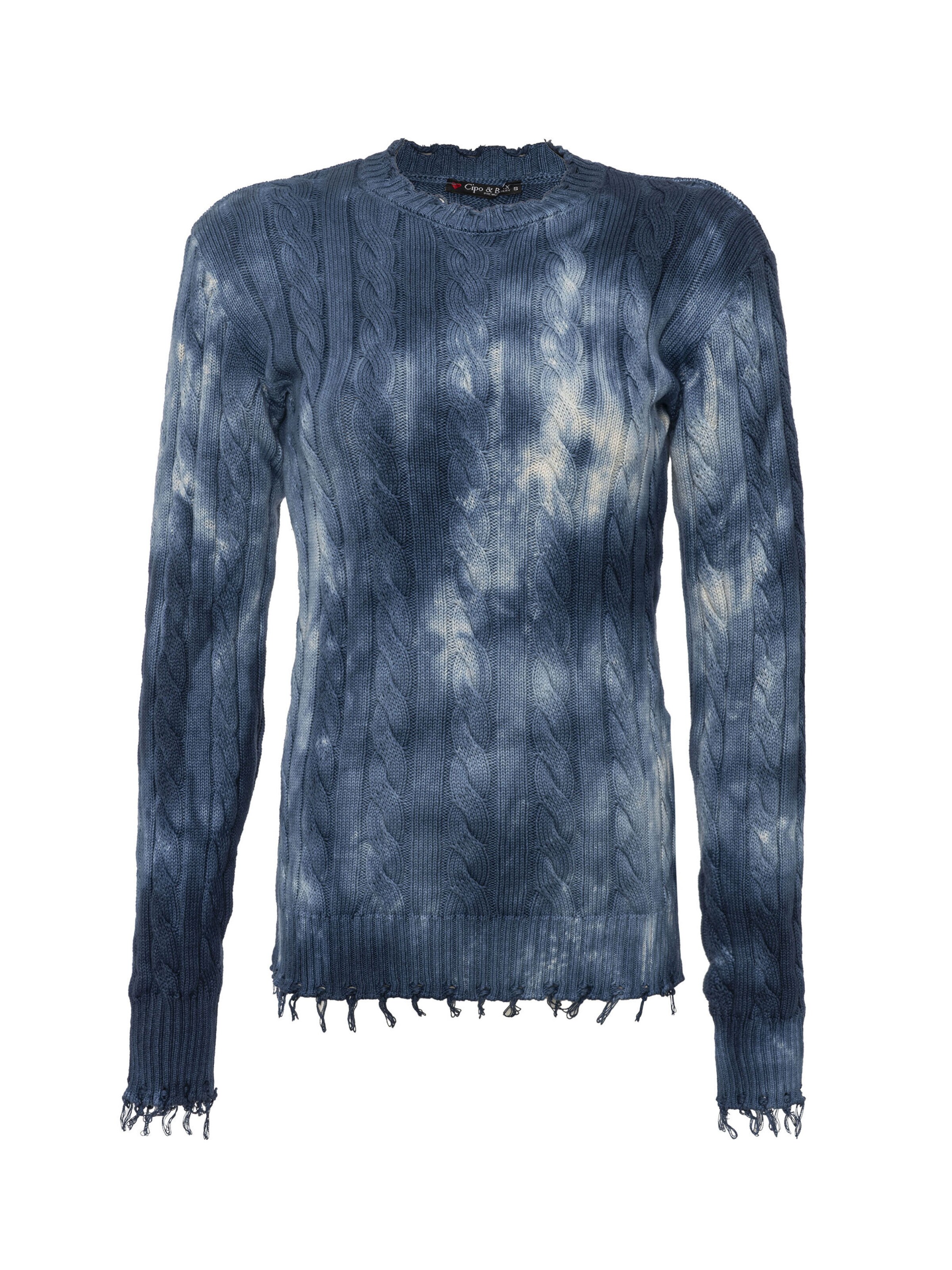 CIPO & BAXX Sweater in Blue: front