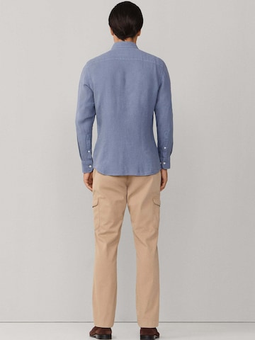 Hackett London Regular Fit Hemd 'ESS' in Blau