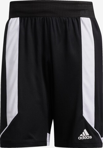 Loosefit Pantaloni sportivi di ADIDAS SPORTSWEAR in nero: frontale