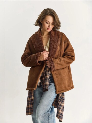 Bianco Lucci Winterjas in Bruin