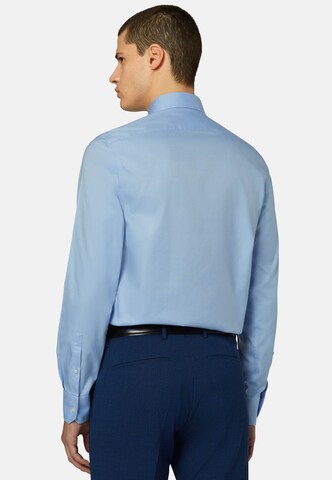 Slim fit Camicia business di Boggi Milano in blu