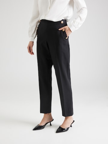 ZABAIONE Regular Trousers 'Am44aya' in Black: front