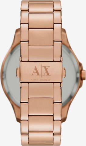 Montre à affichage analogique ARMANI EXCHANGE en or