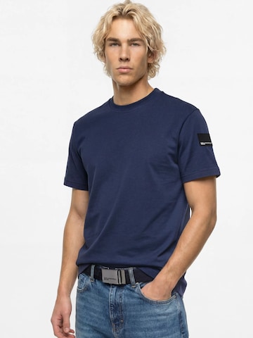 T-Shirt KARL LAGERFELD JEANS en bleu : devant