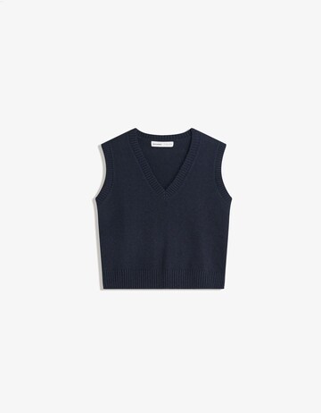 Bershka Pulóver - kék: elől