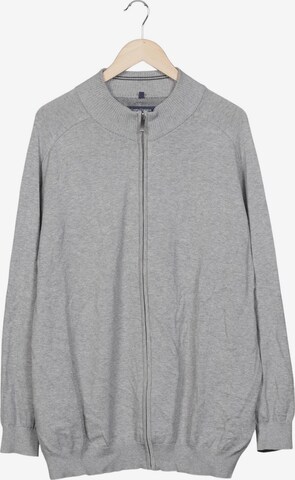 CASAMODA Sweater & Cardigan in 4XL in Grey: front