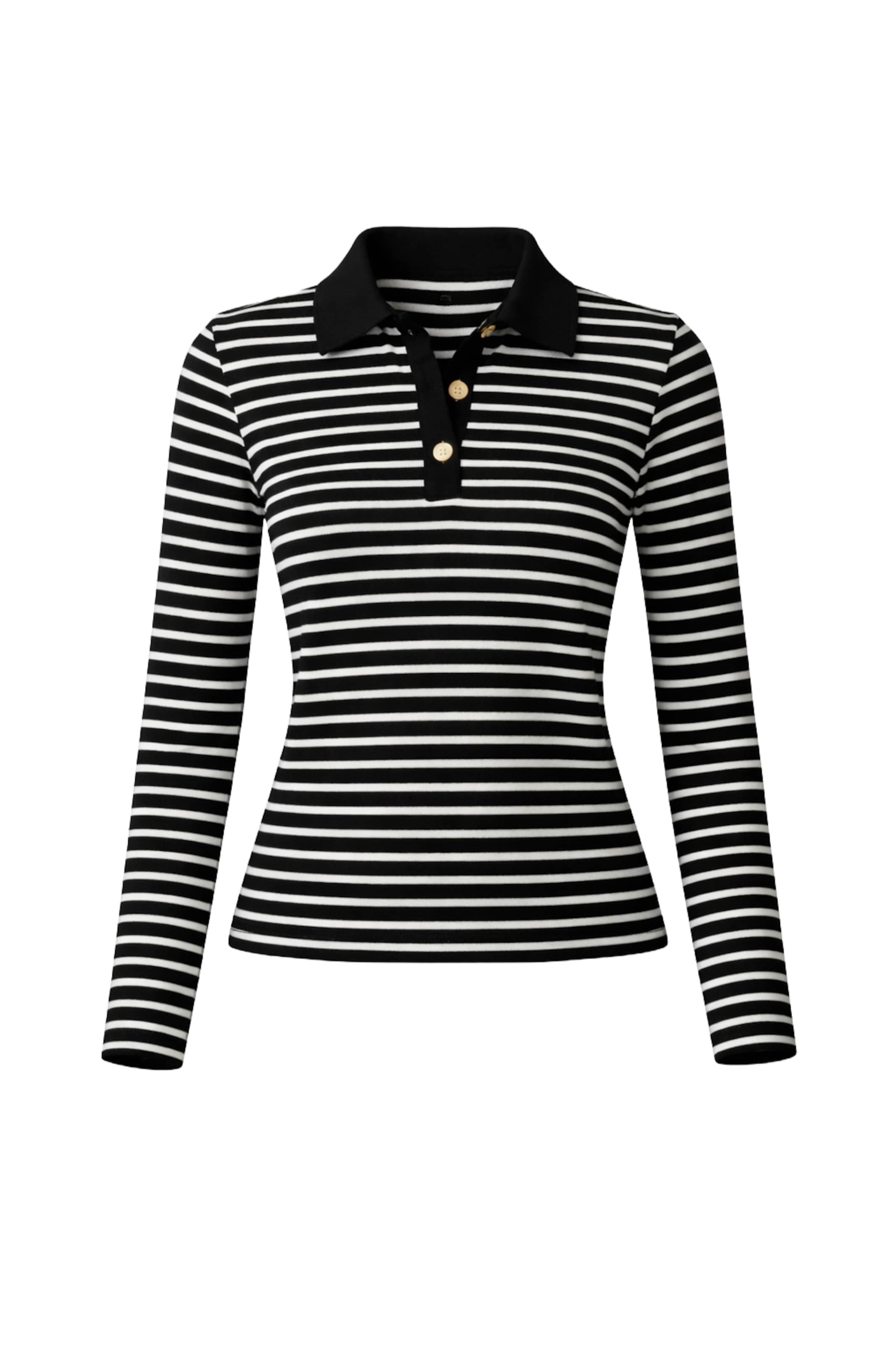 Alexa Dash Shirt in Black: front