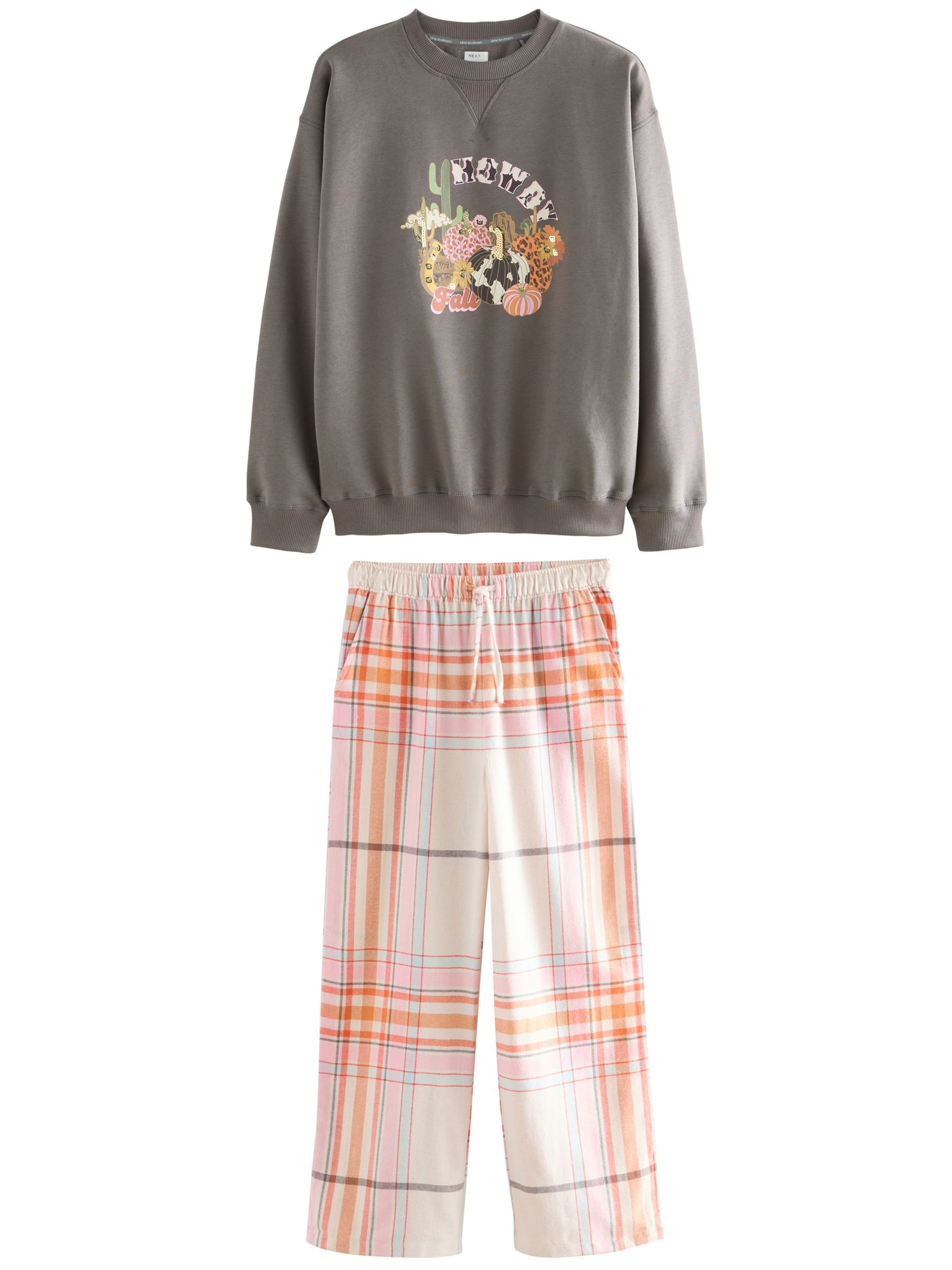 Next Pizsama - narancs: elől