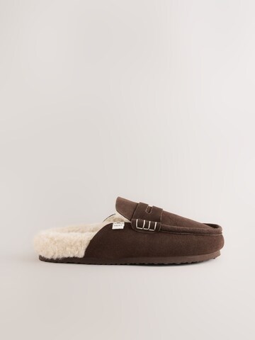 Pantoufle Next en marron