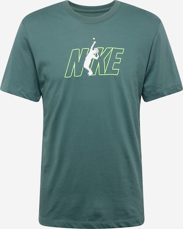 NIKE - Camiseta funcional en verde: frente