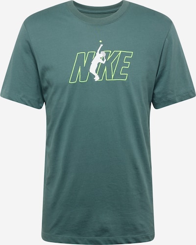 NIKE Functioneel shirt in de kleur Lichtgroen / Donkergroen / Wit, Productweergave