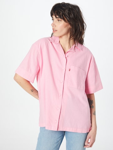 LEVI'S Bluse 'ARI RESORT' in Pink: predná strana