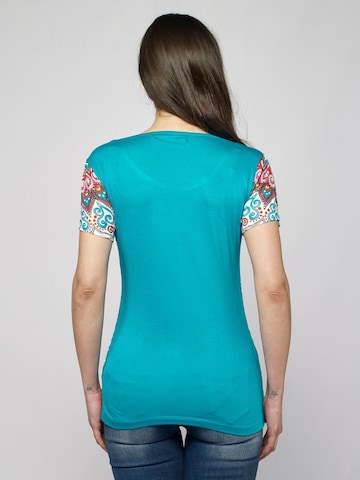 KOROSHI T-Shirt in Blau