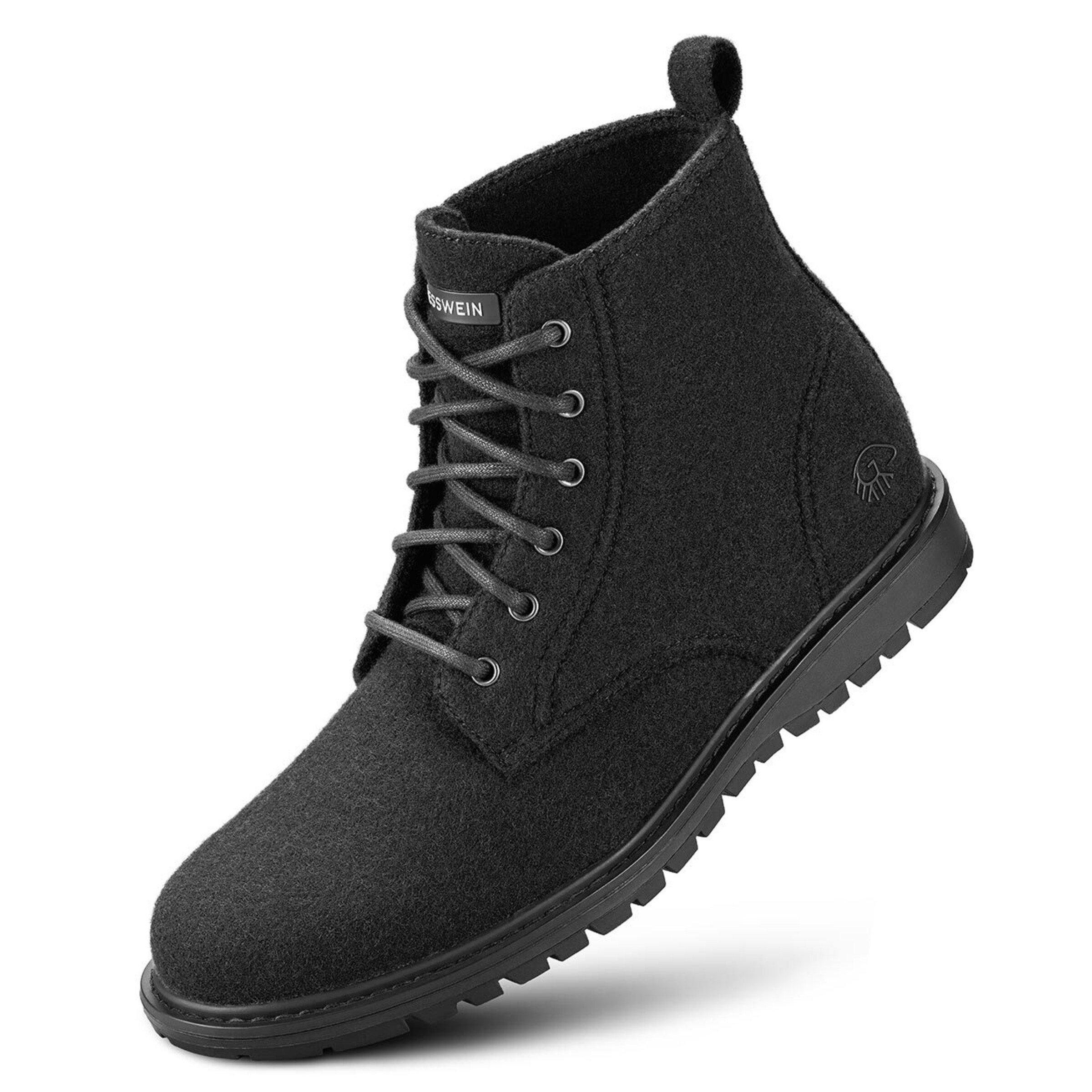 GIESSWEIN Veterboots 'Wool Craft' in Zwart