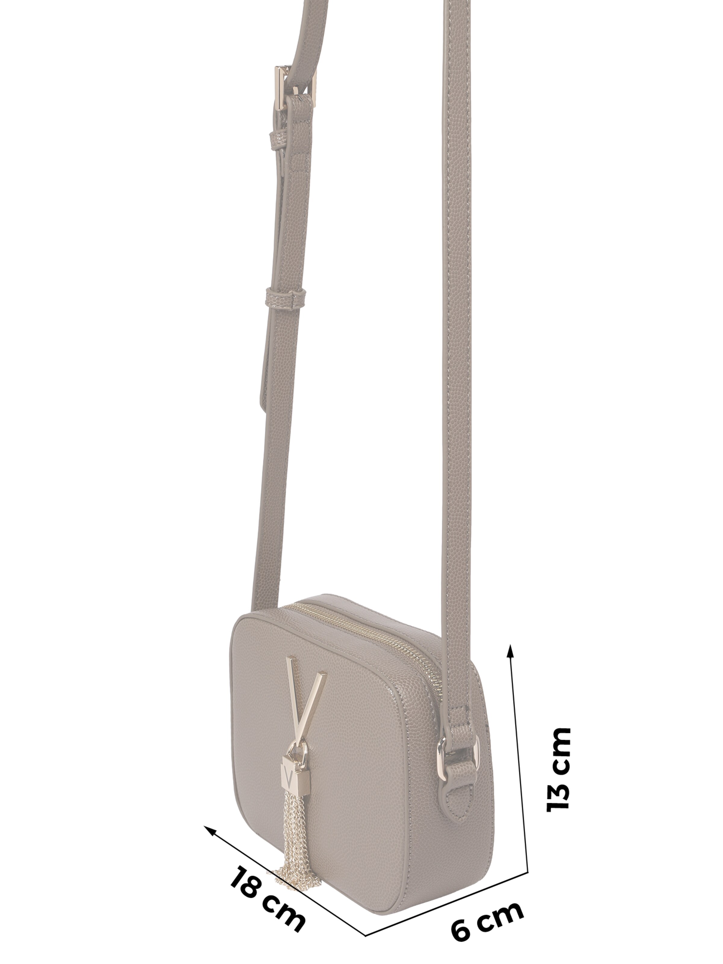 VALENTINO Crossbody bag 'Divina' in Grey