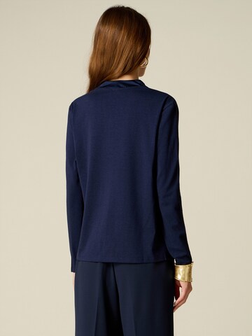 Camicia da donna di oltre in blu