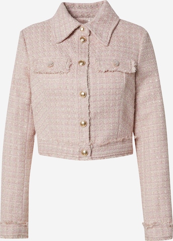 GUESS Kurtka przejściowa 'Daphnee' w kolorze różowy: przód