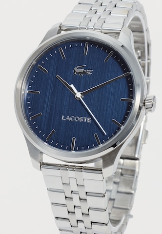 LACOSTE Analogt ur 'LISBON' i sølv: forside