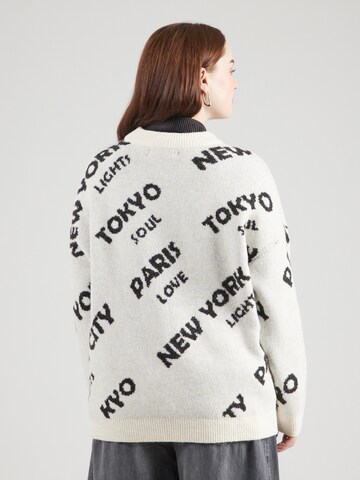 Vero Moda Curve - Jersey 'VMCNEWCITY' en beige