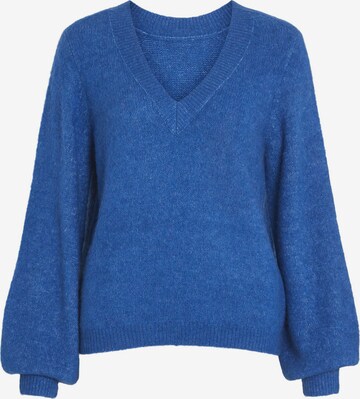 VILA Sweater in Blue: front