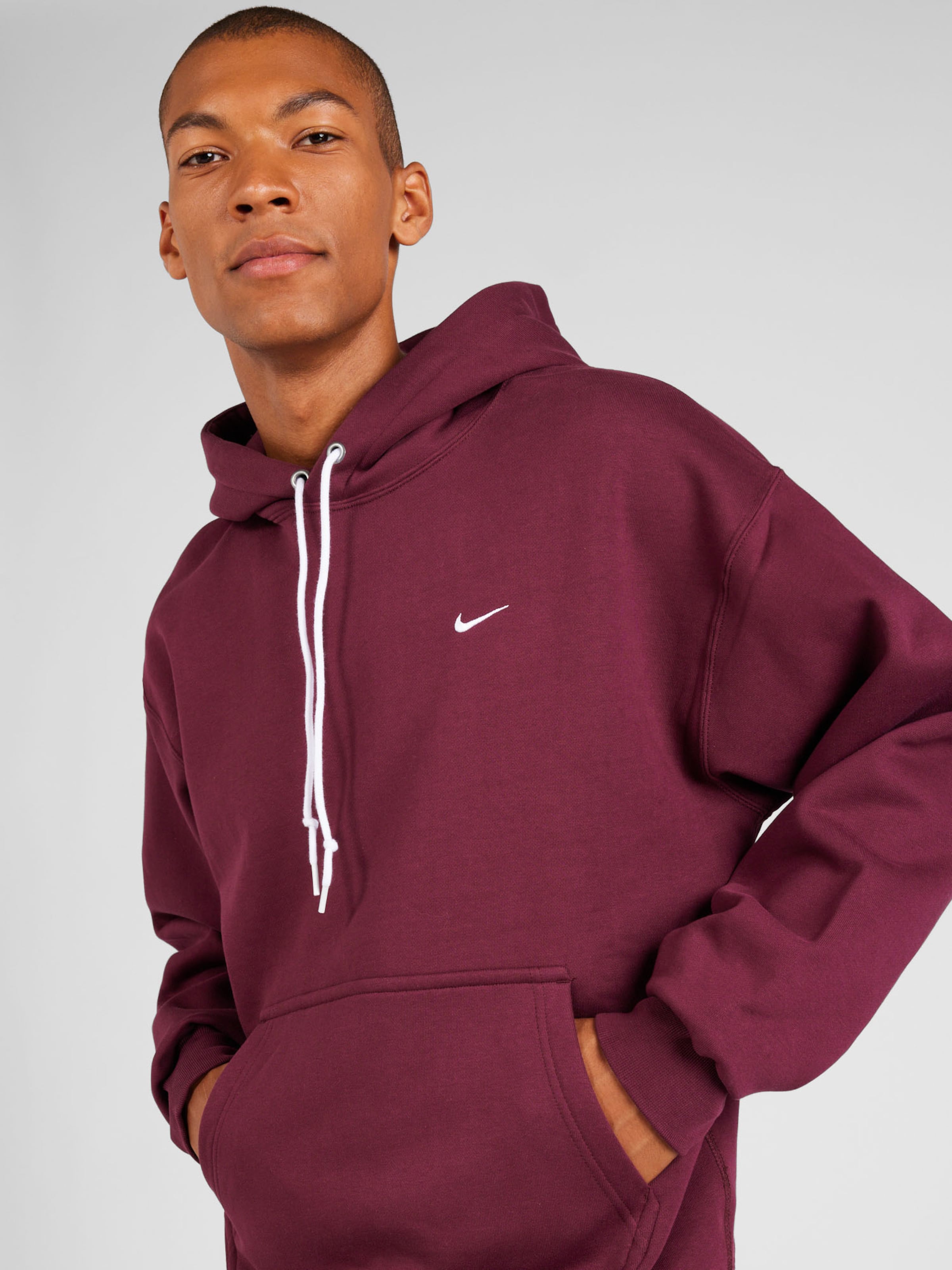 Nike outlet burgundy sweatshirt