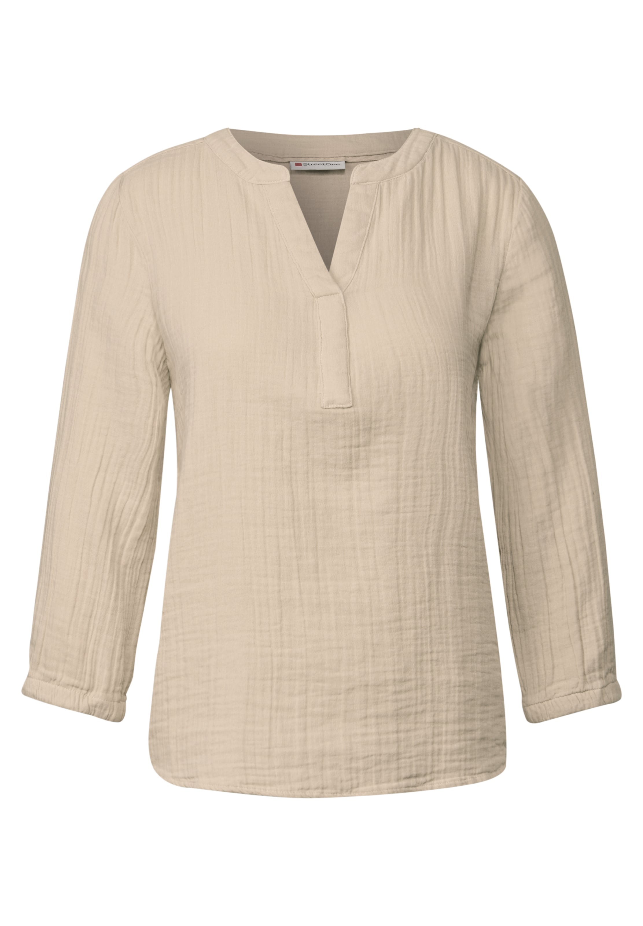 STREET ONE Bluse in Beige: Vorderseite