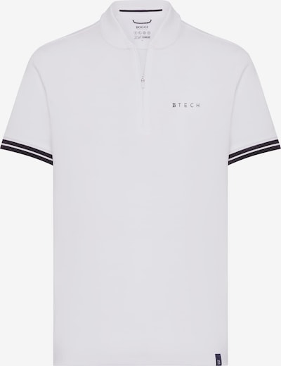 Boggi Milano Poloshirt in schwarz / weiß, Produktansicht