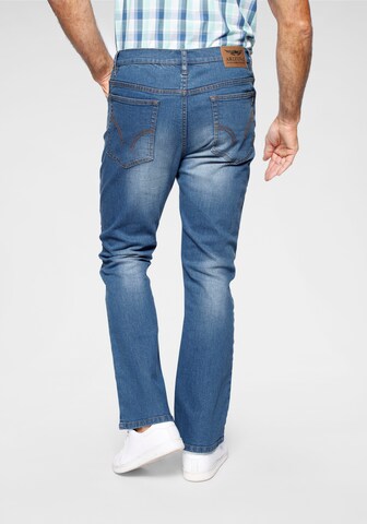 ARIZONA Bootcut Jeans 'Mike' in Blau
