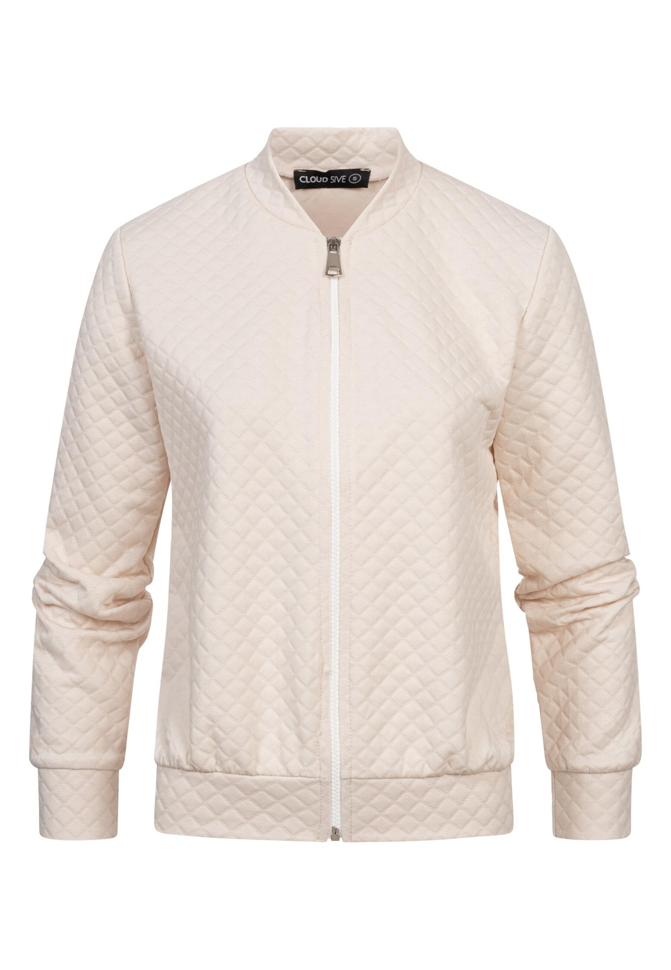 Cloud5ive Jacke in Beige: Vorderseite