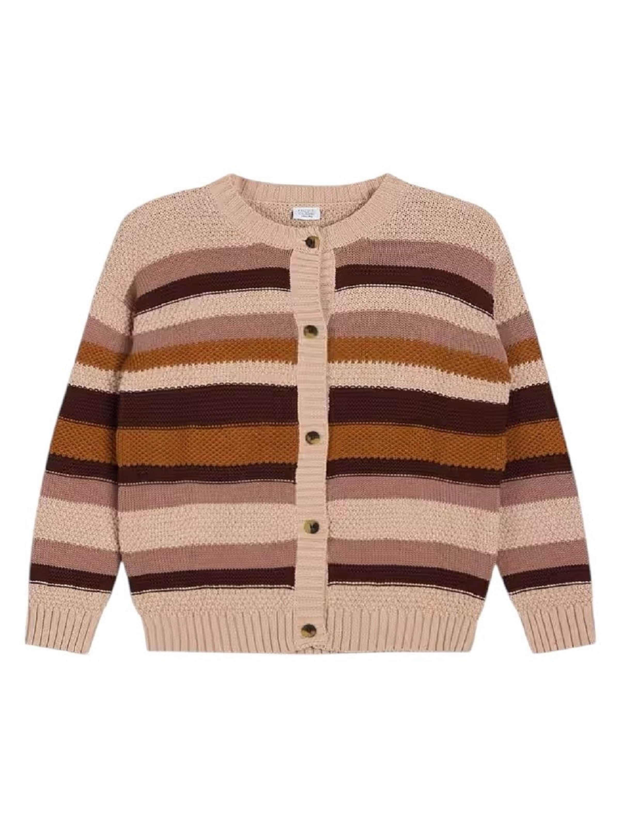 Hust & Claire Strickjacke 'Caya' in Lila: Vorderseite