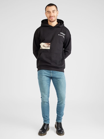 Only & Sons Sweatshirt 'APOH' in Schwarz