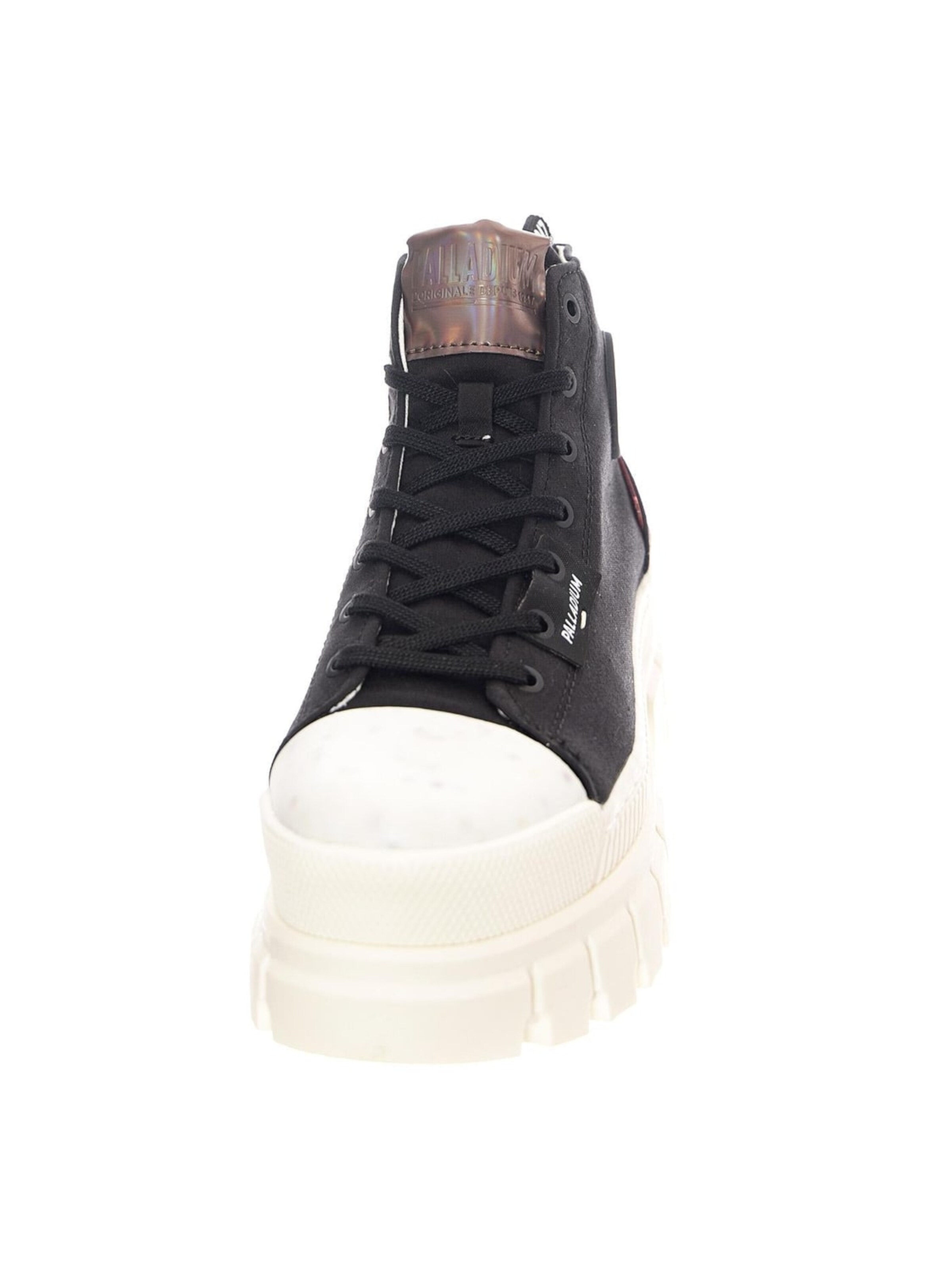 Palladium Kozaki 'W' Revolt Hi Black / Marshmallow Shoes' w kolorze czarny