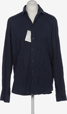 Casual Friday Button Up Shirt in XL in Blue: front