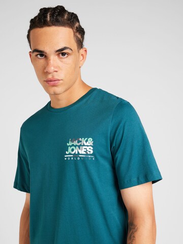 JACK & JONES Shirt 'JJLUKE' in Groen