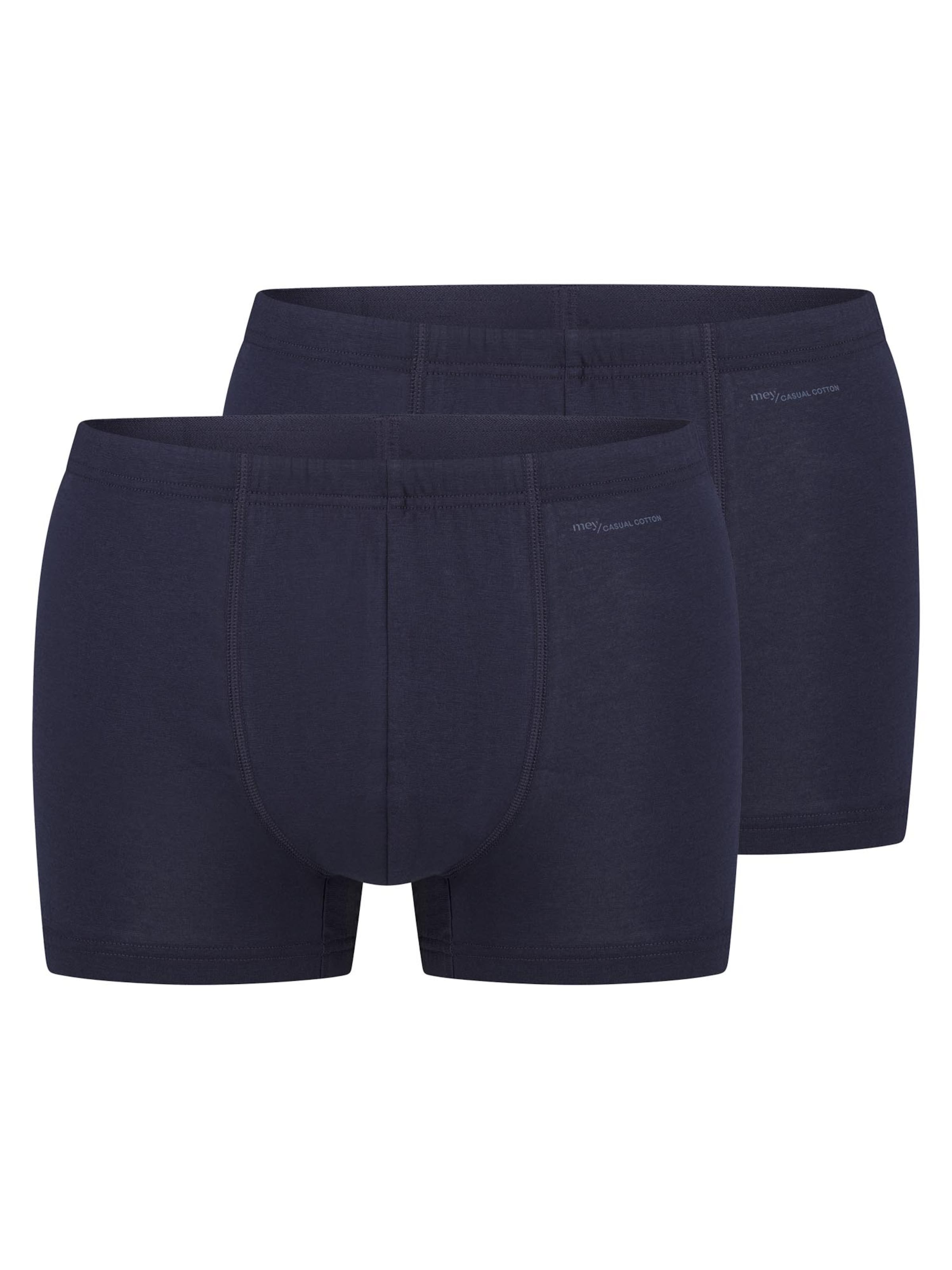Mey Boxershorts 'Casual Cotton' in Blauw: voorkant