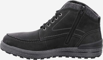 JOSEF SEIBEL Lace-Up Boots 'Emil' in Black