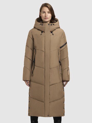 Cappotto invernale ' SONJE6 ' di khujo in marrone: frontale