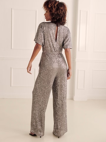 Guido Maria Kretschmer Women Jumpsuit 'Asta' in Grey