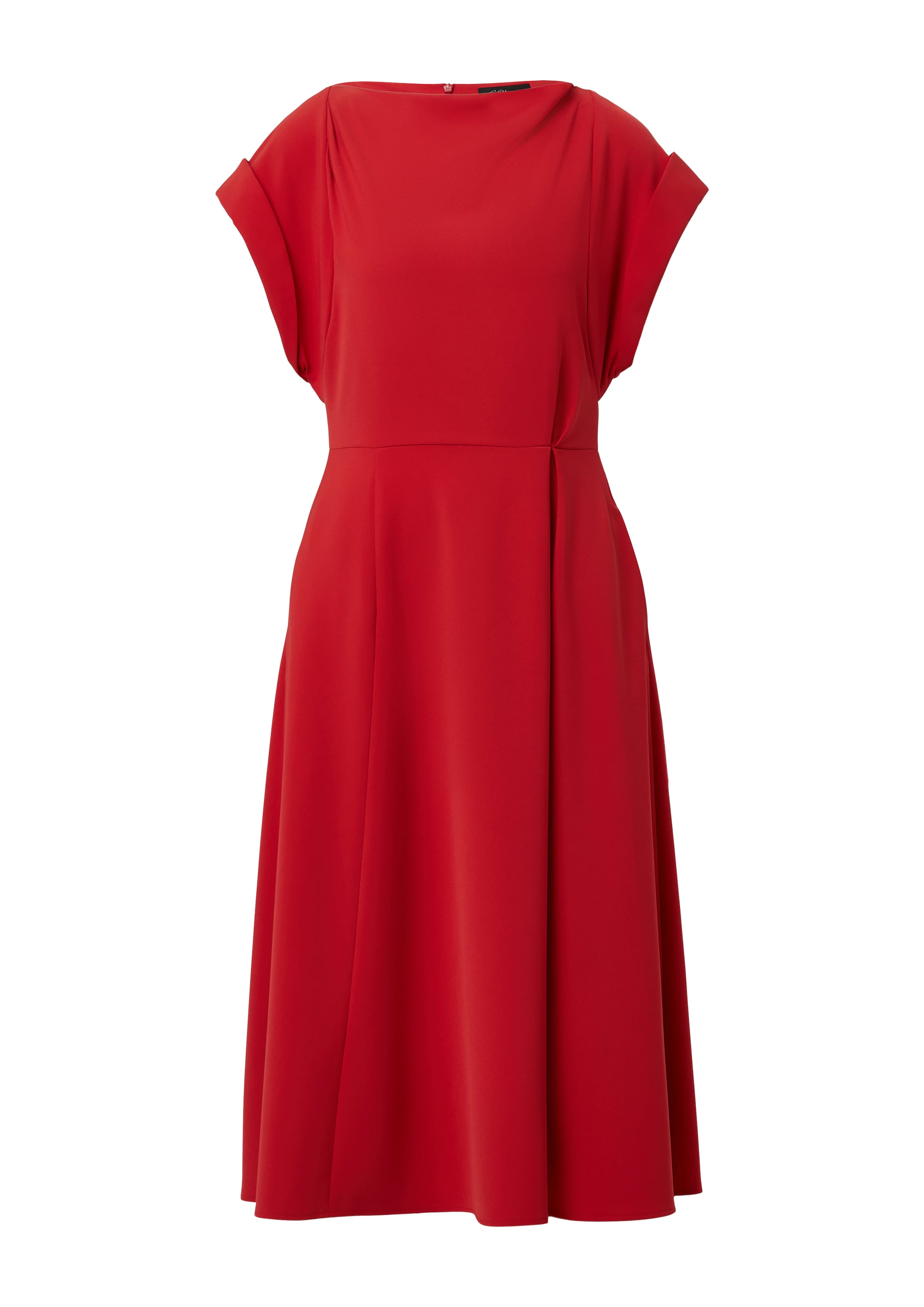 s.Oliver BLACK LABEL Jurk in Rood: voorkant