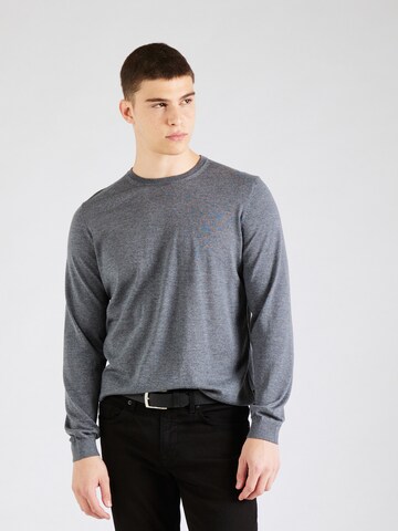 Pull-over 'Leno' BOSS en gris : devant