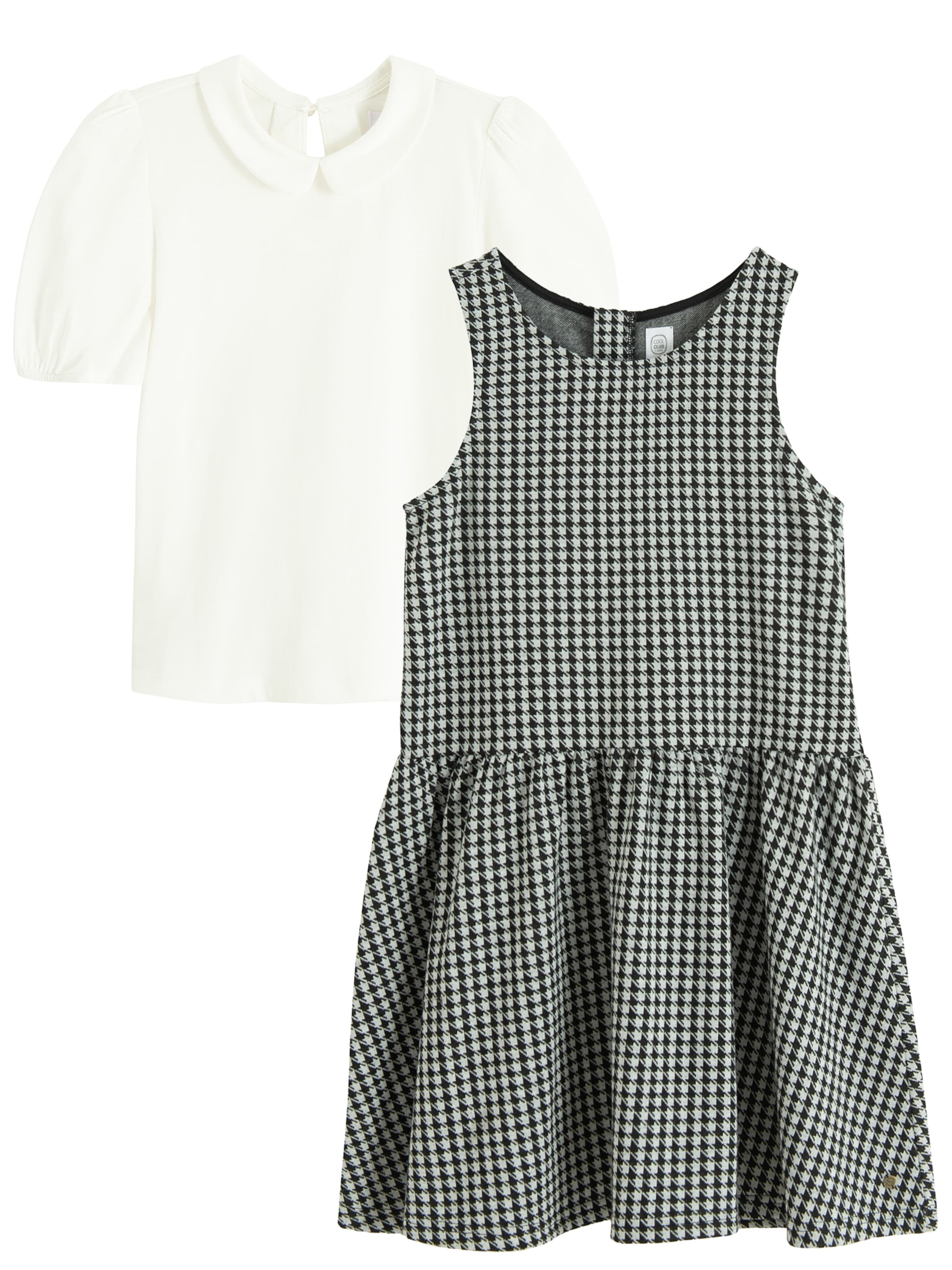 melns Cool Club Komplekts: no priekšpuses