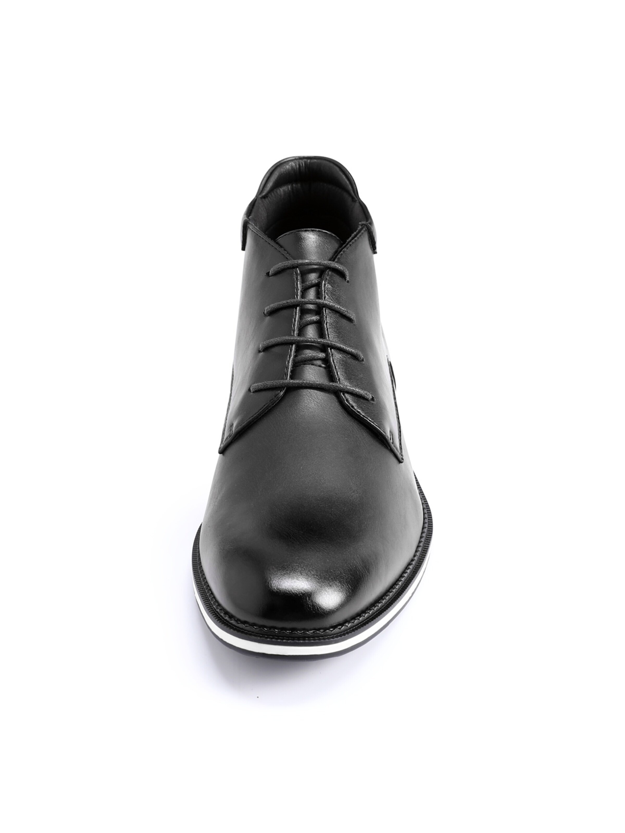 ALLTHEMEN Schnürschuh 'Schutz'‌‌‌‌‌‌‌‌ in Schwarz