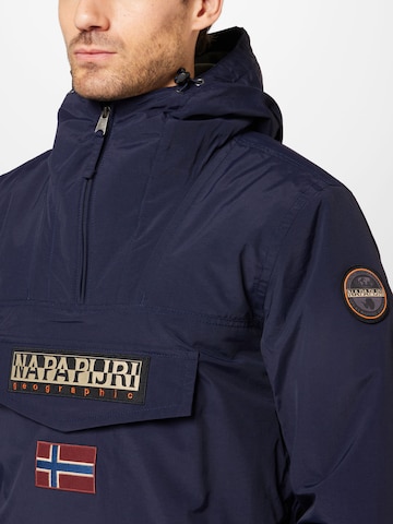 NAPAPIJRI Between-Season Jacket 'Rainforest' in Blue